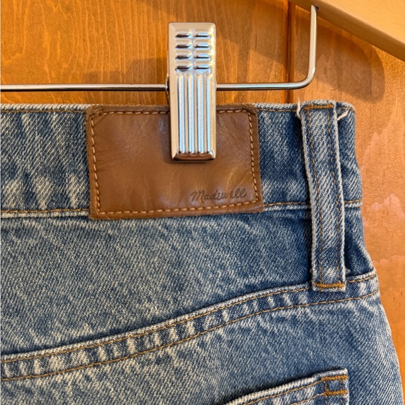 Madewell Slim Demi-Boot Jeans size 28 Raw Hem Distressed - Picture 15 of 16